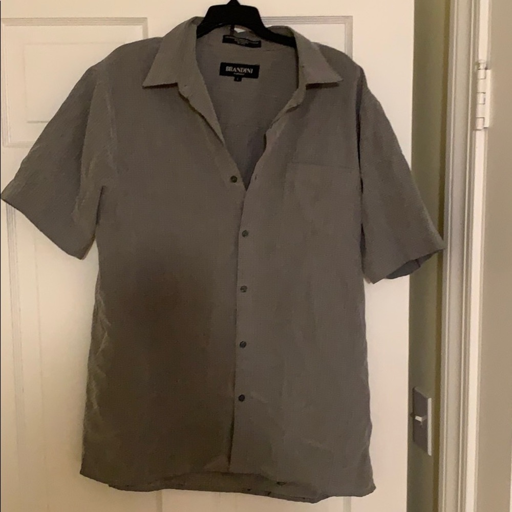 Button up checked shirt